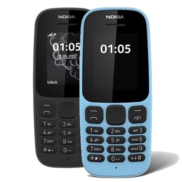 ĐIỆN THOẠI NOKIA 105 1 SIM - NOKIA 105 SINGLE SIM 2019 - HÀNG CHÍNH HÃNG BẢO HÀNH 12 THÁNG