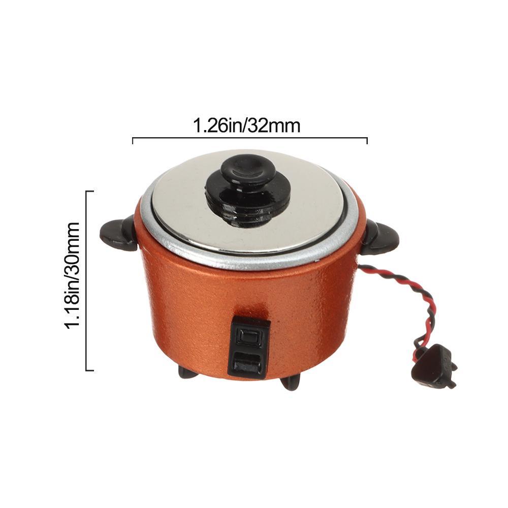 Mô Hình Nồi Cơm Mini Trang Trí Nhà Búp Bê