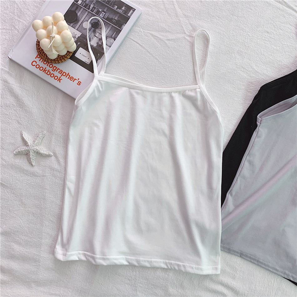 Áo Hai Dây Màu Trơn Thời Trang Mùa Thu | BigBuy360 - bigbuy360.vn