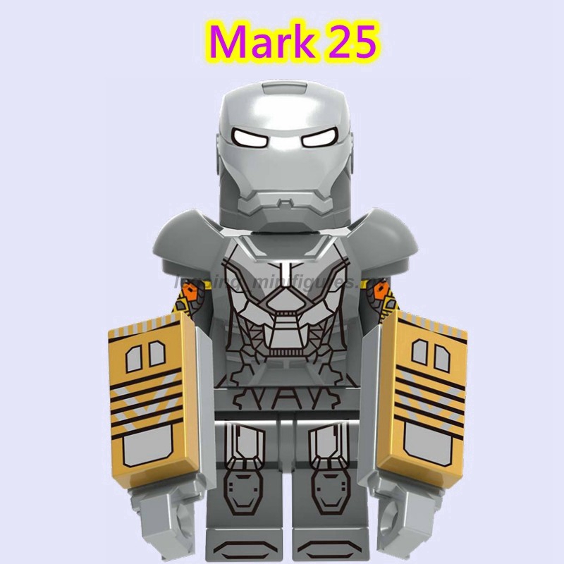Mô Hình Nhân Vật Người Sắt Mark 85 Tony Stark Hulk Endgame Lắp Ráp