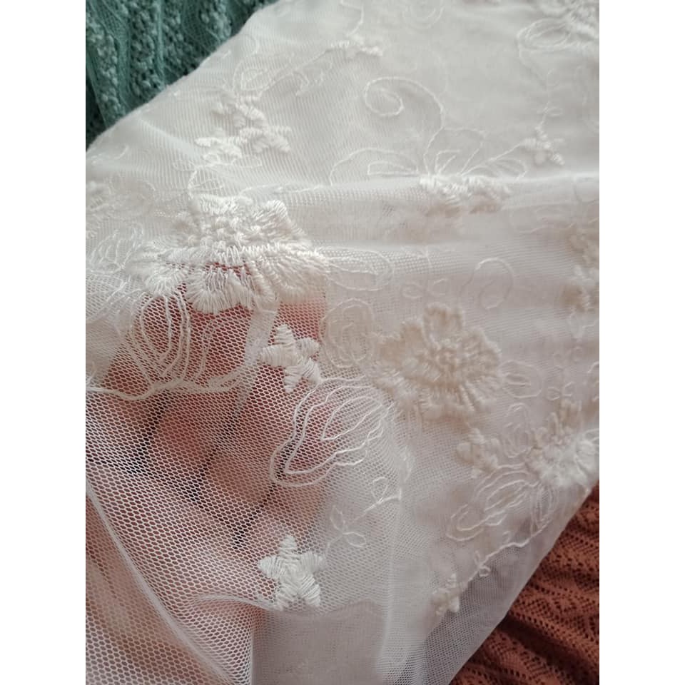 thanh lí 5m vải ren thời trang ELIES