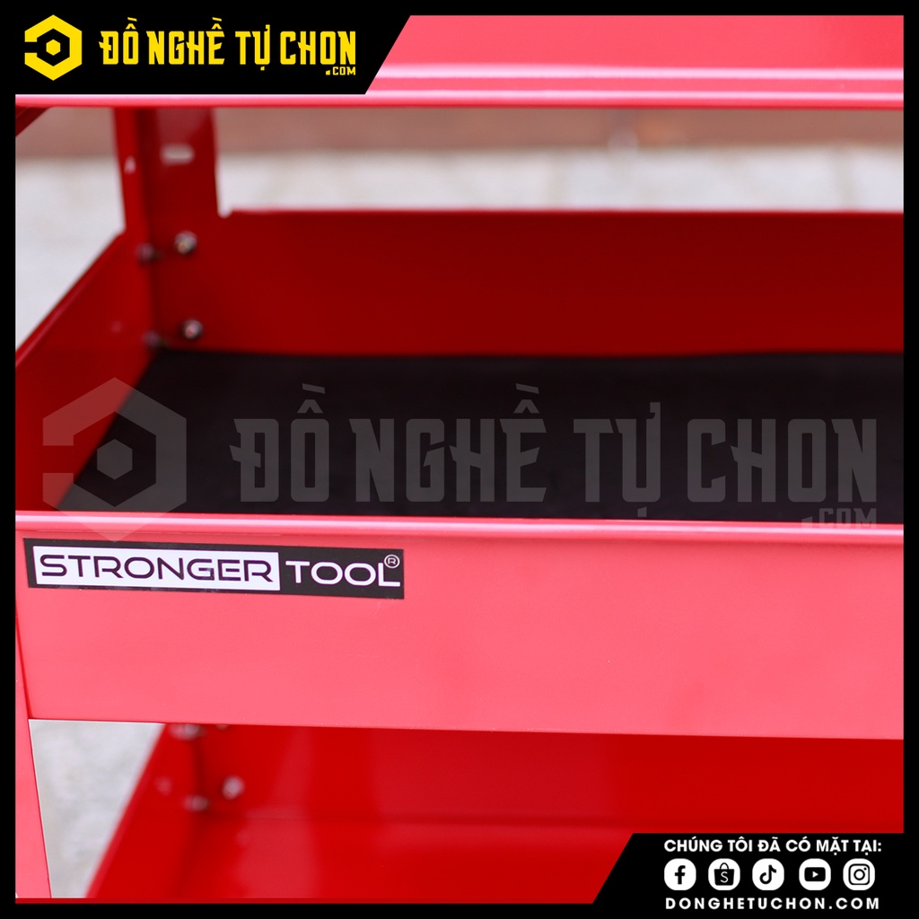 XE ĐẨY TỦ ĐỒ NGHỀ STRONGER TOOL 3 KHAY 2 NGĂN - TC1.A00.21.02