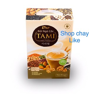 bột ngũ cốc TAMI hộp 50 gói