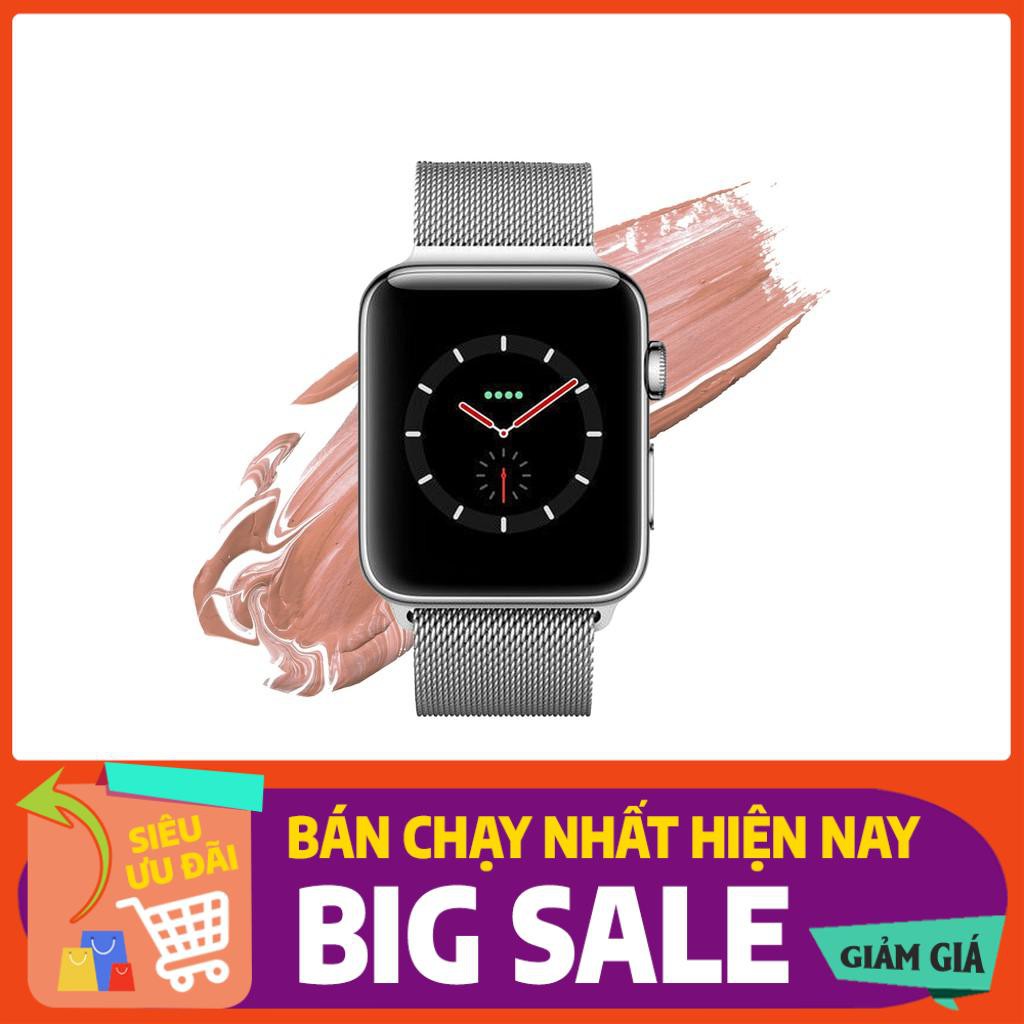 Đồng hồ Apple Watch Series 2 THÉP đẹp 99% nguyên bản BH 12 tháng 1 đổi 1 không sửa