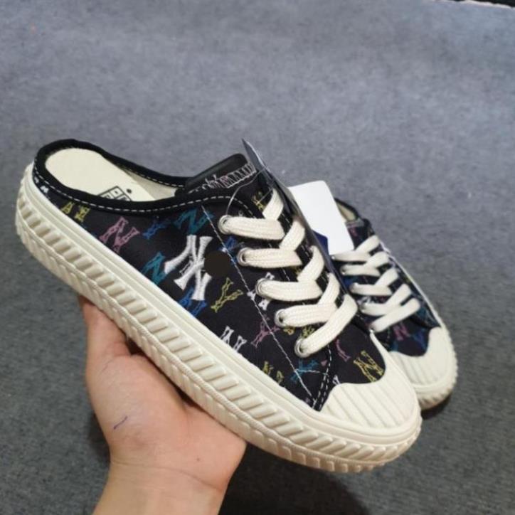 Giày Sục Ny Đạp Gót, Sục Ny Xanh [🎀FULL BOX] Sục 𝐌𝐋𝐁 Xanh Nhạt Họa Tiết Bản Đẹp 2021 - Nguyễn Tình sneaker | BigBuy360 - bigbuy360.vn