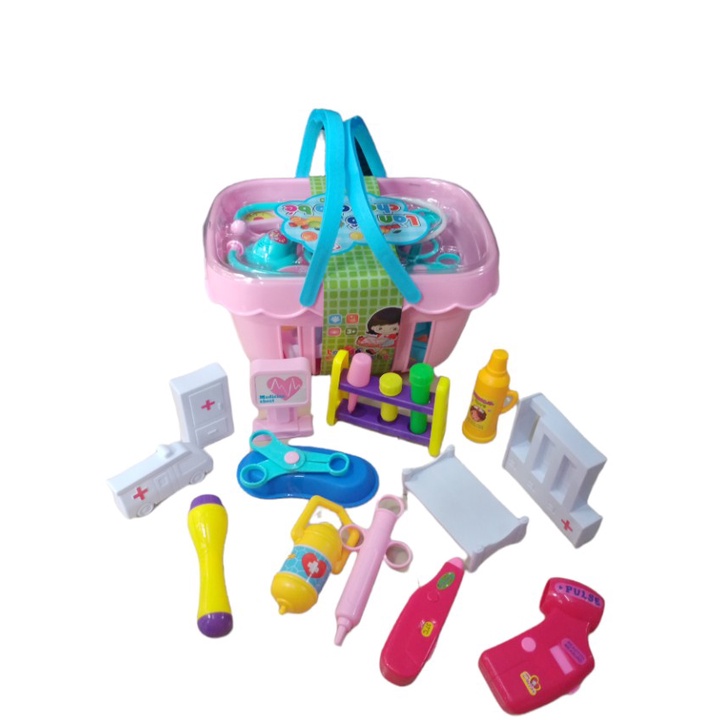 Đồ Chơi Bác Sỹ Có Làn Đựng Bằng Nhựa Cao Cấp Chính Hãng Hàng Việt Nam