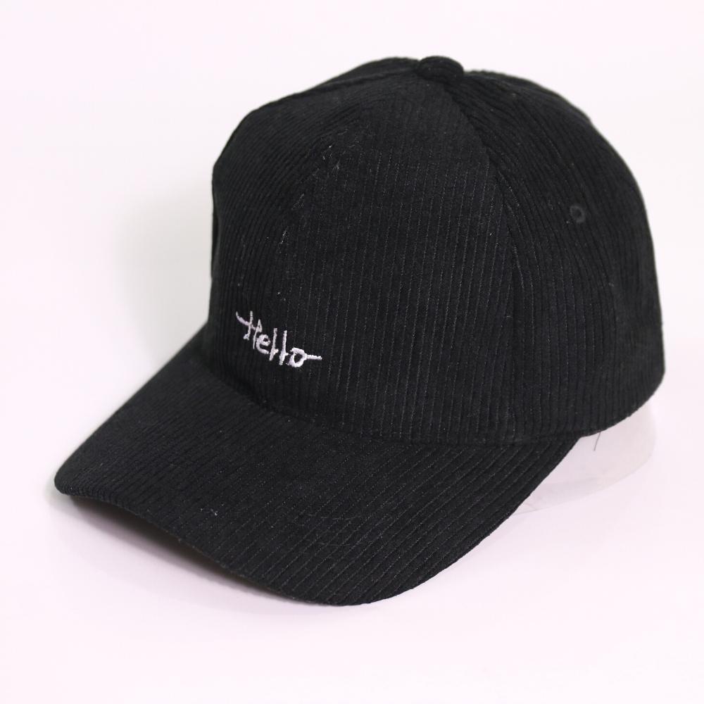 Mũ lưỡi trai ❤️ Nón kết thêu chữ HELLO chất nhung mịn form unisex HL22 phong cách Ulzzang Thời trang PONIVA siêu hot