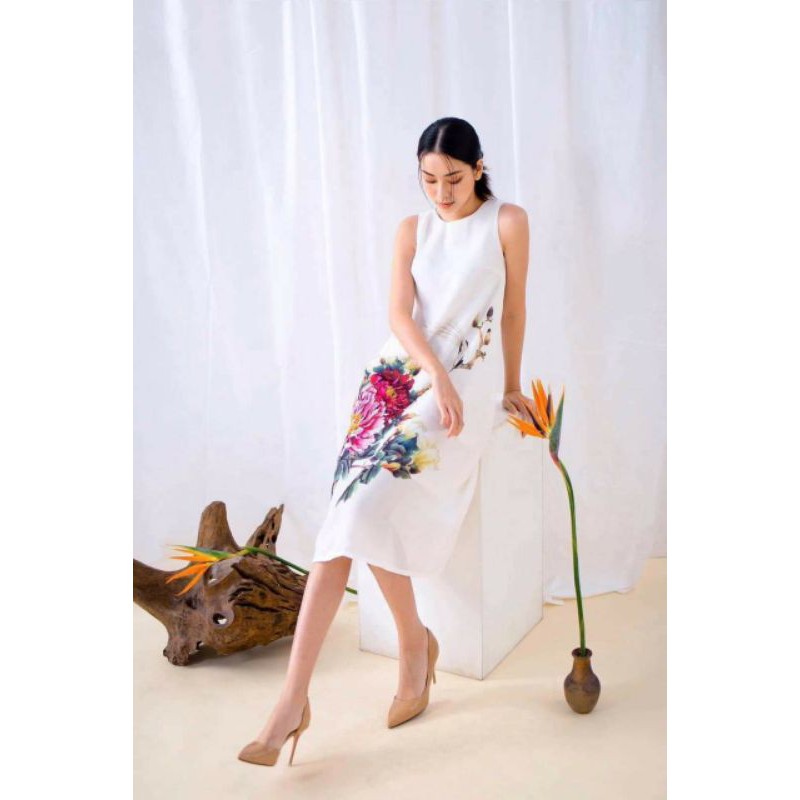 ĐẦM LỤA DÁNG SUÔNG XECOP