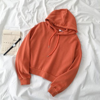 Áo hoodie nỉ trơn basic