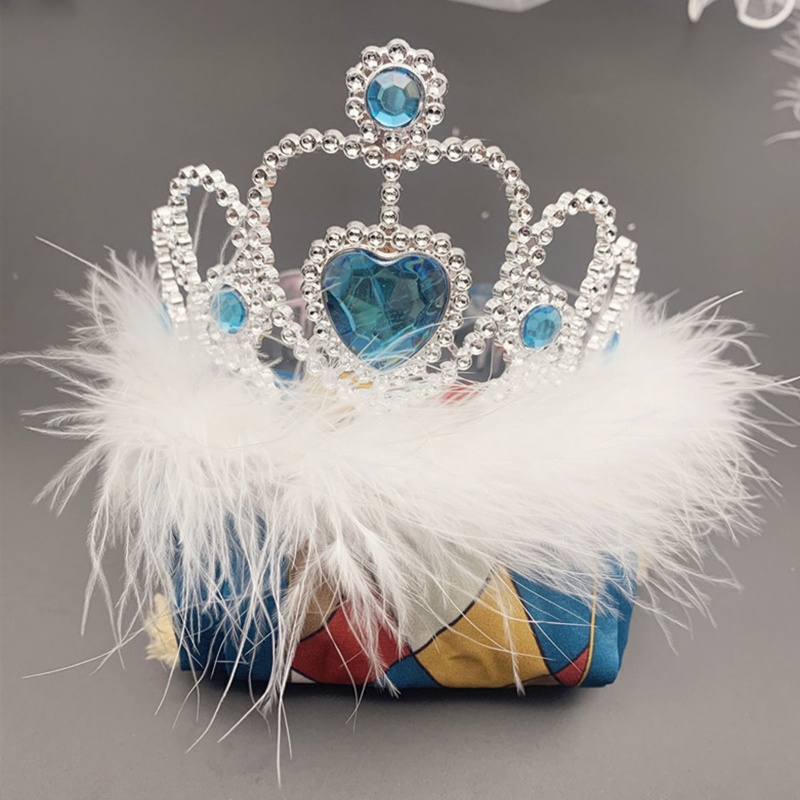 Vương Miện Công Chúa Đính Lông Vũ