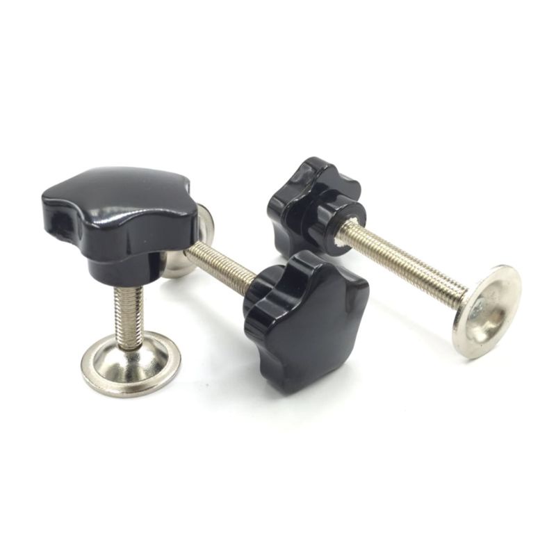 Set 5 Núm Vặn Ren M10 / M8 Hình Ngôi Sao Năm Cánh Cho Thiết Bị Công Nghiệp