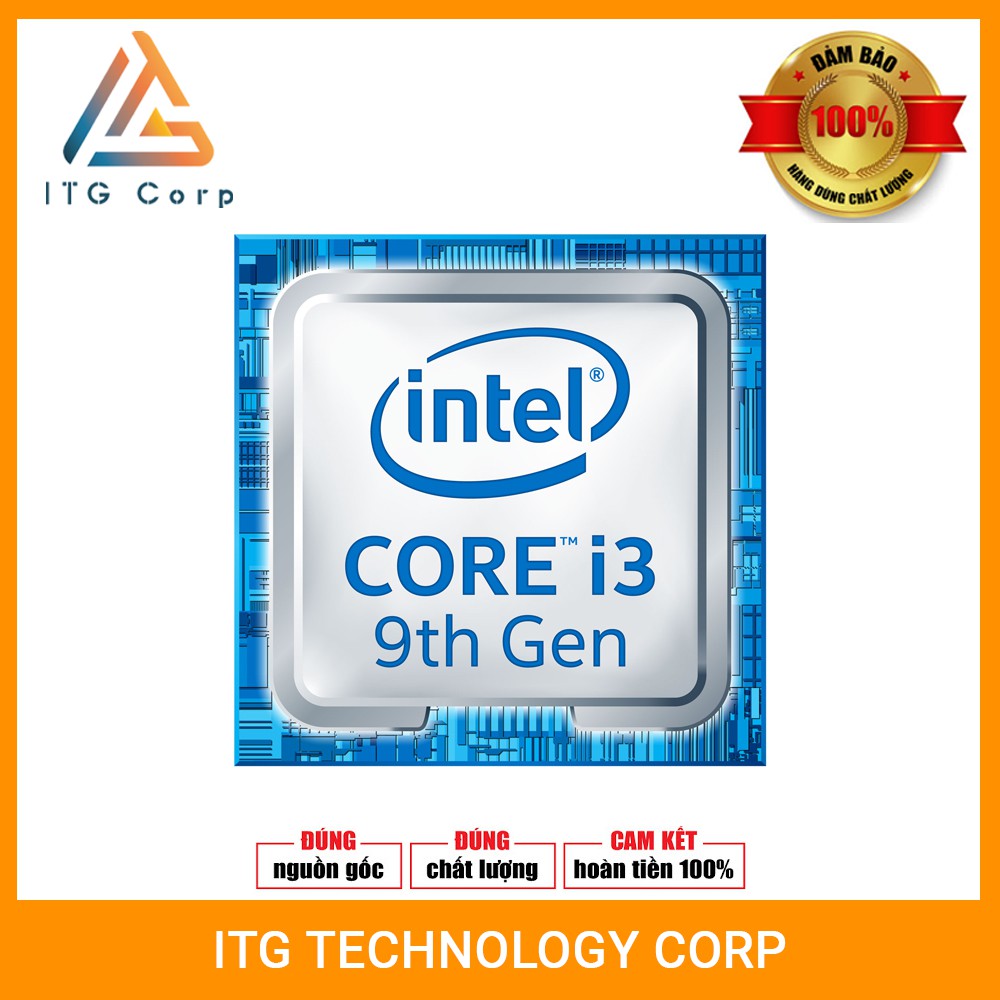 Bộ vi xử lý Intel I3 9100F New Tray (Không Box - Không Fan) | BigBuy360 - bigbuy360.vn