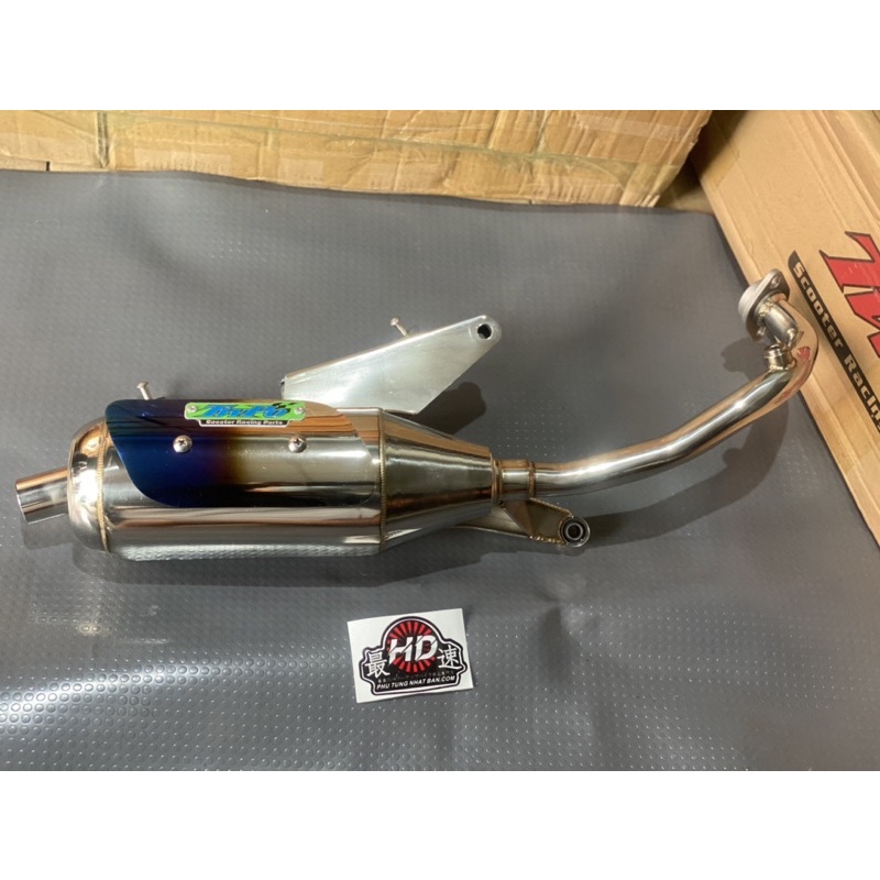 Pô inox Twpo cho yamaha cuxi