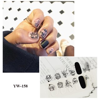 Miếng dán móng tay - Nail Wraps (12 miếng dán khô)