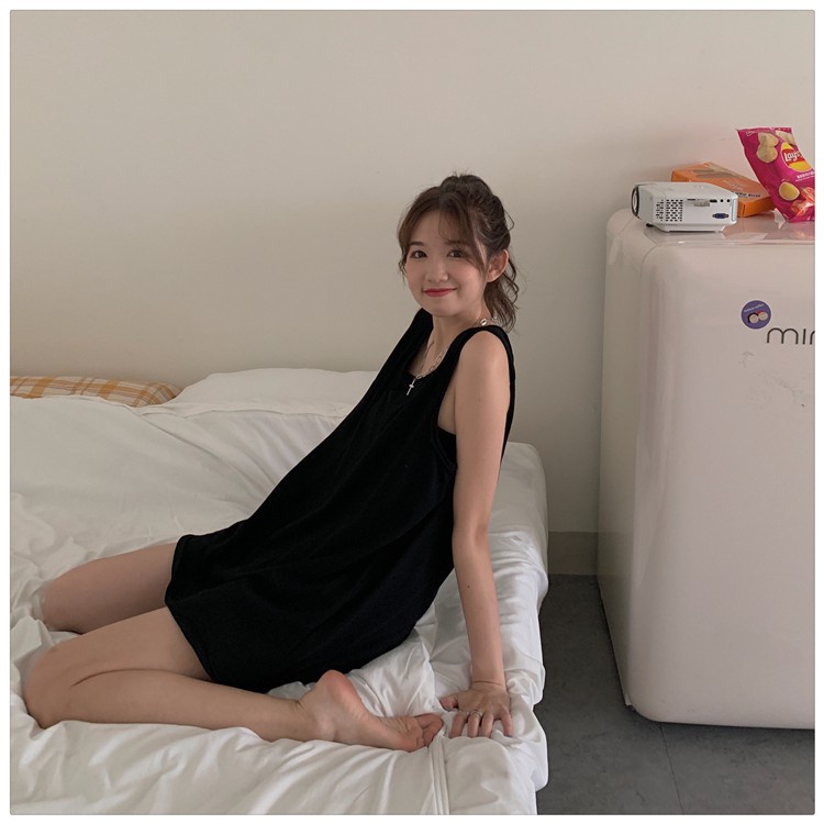Áo Không Tay Dáng Rộng Rãi Phong Cách Hàn Quốc Dành Cho Nữ | BigBuy360 - bigbuy360.vn