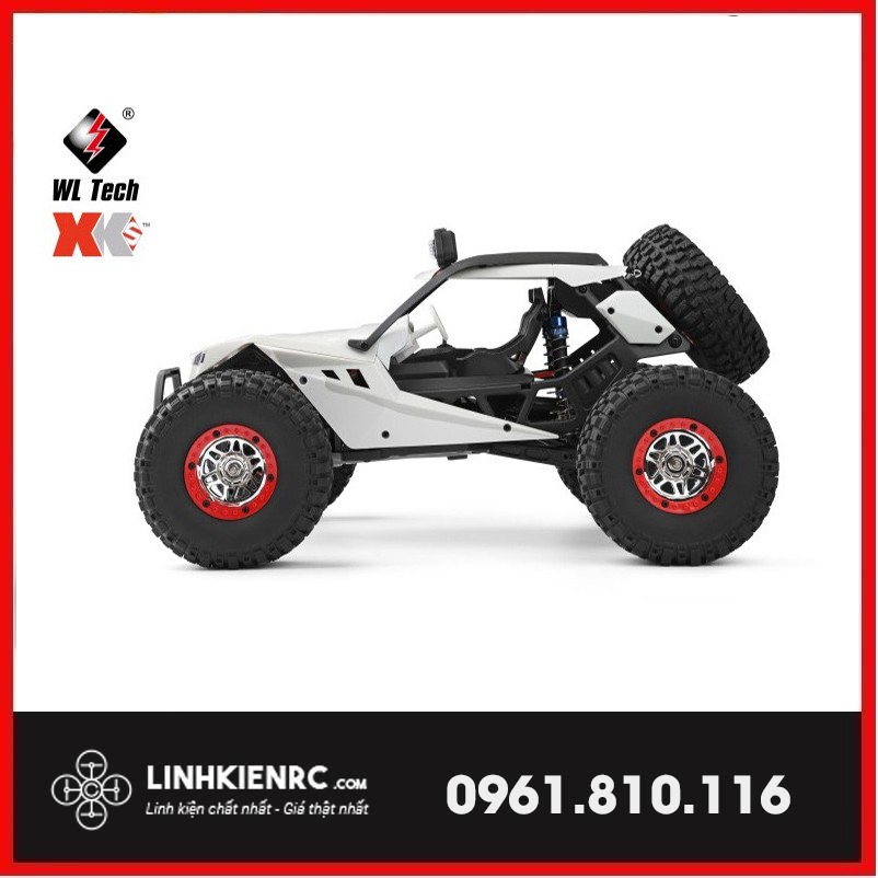 Siêu Xe Địa Hình Điều Khiển Từ Xa Tốc Độ Cao Chính Hãng WLtoys 12429 Tốc Độ Cao 40km/h - Có Video Test