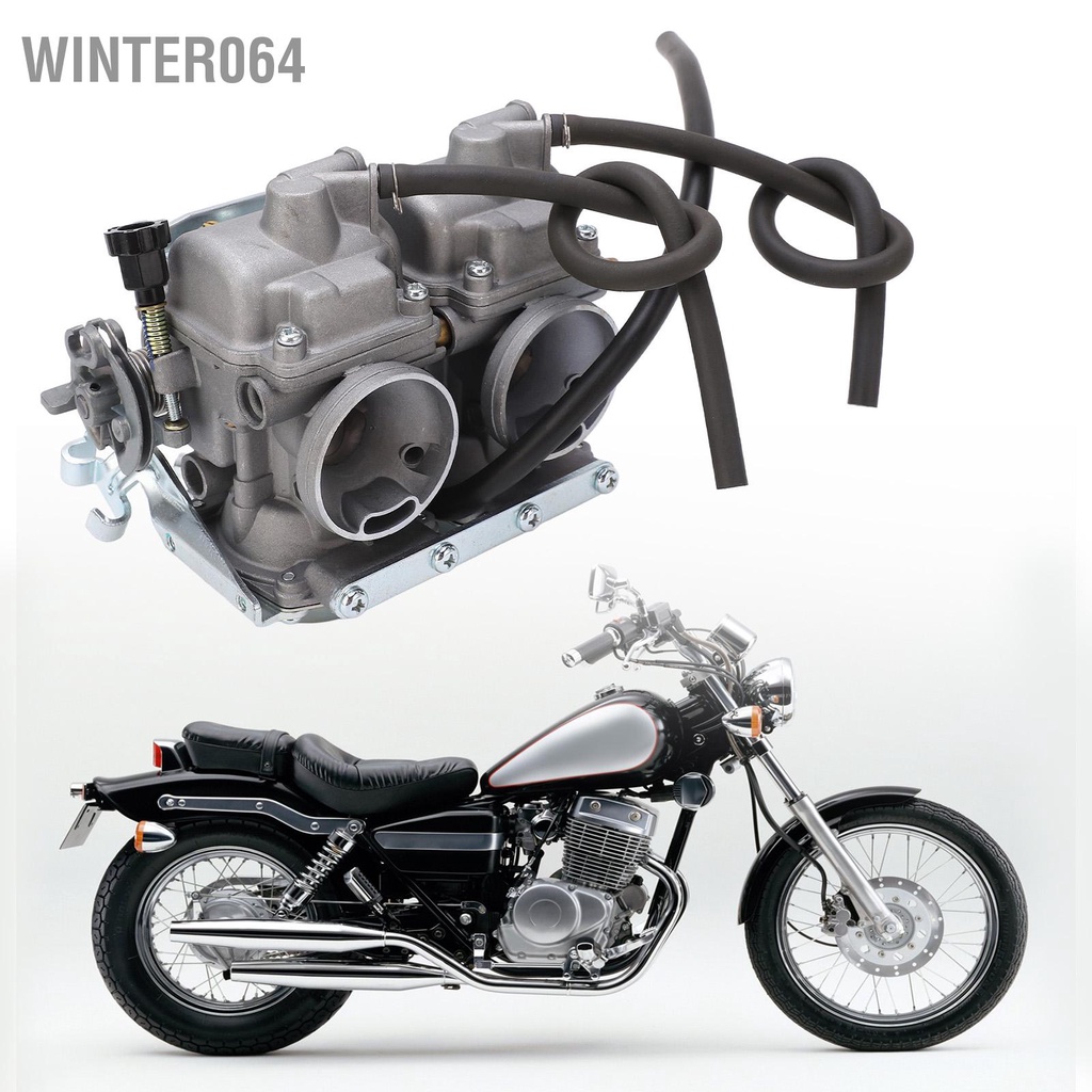 bộ chế hòa khí xe máy Bộ Chế Hòa Khí Bằng Kim Loại Thay Thế Cho Rebel 250 CMX250C CA250 Winter064