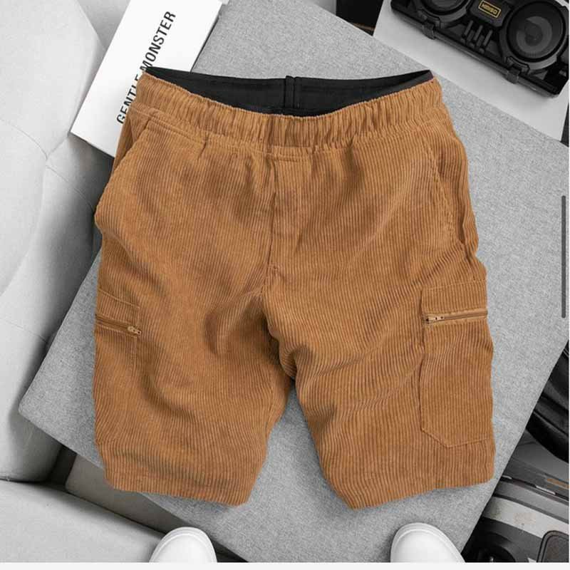QUẦN SHORT NAM TÚI HỘP CHẤT NHUNG TĂM DÀY DẶN - PHONG CÁCH THANH LỊCH