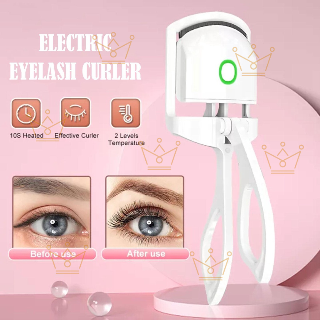 Máy Uốn Mi Điện Thông Minh Tiện Dụng - Máy Kẹp Mi SHRMEIL Làm Cong Nhanh Trong 10s Giữ Nếp 48H Sử Dụng Sạc TYPE-C
