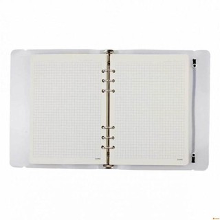 Sổ Caro file nhựa kẹp còng A5, sổ klong caro, sổ binder klong - 100 tờ; MS: 994
