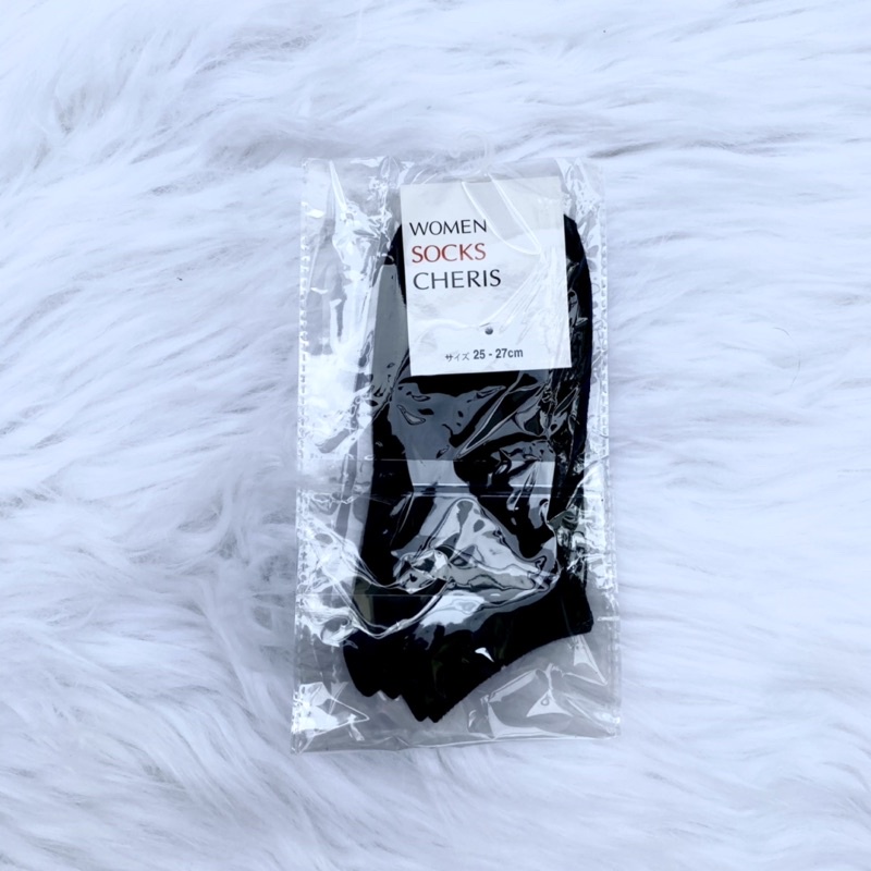 Vớ cổ ngắn đen full nam nữ, tất chân cổ ngắn công sở( hình thật)