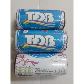 Combo 3 cuộn túi rác ĐEN (có 3 size lựa chọn)