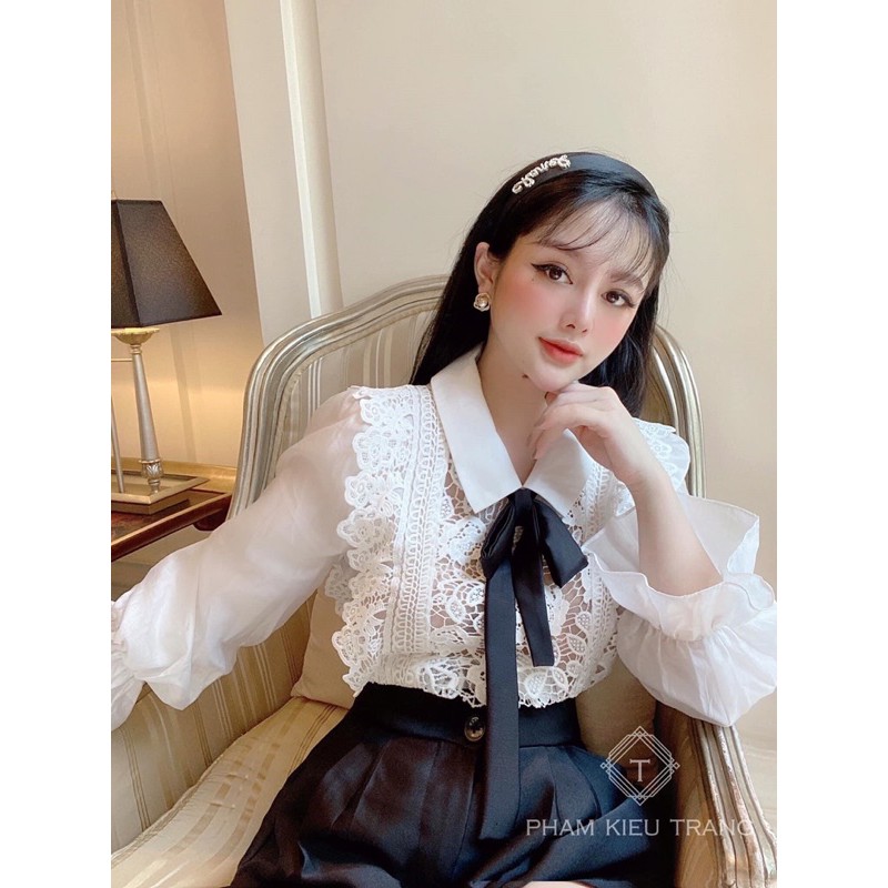 Áo sơ mi ren hàng cao cấp( chuẩn ảnh 100%)