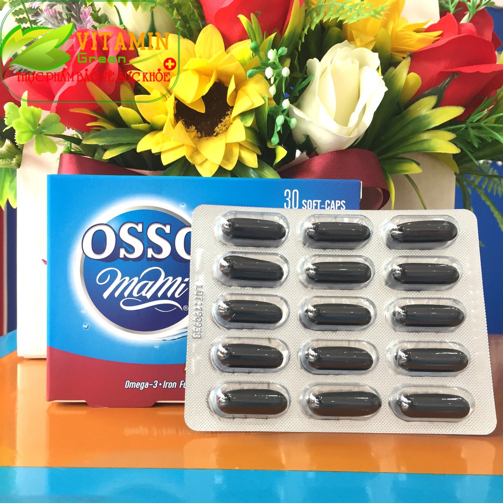 VITAMIN BẦU OSSO mami 30 viên | NHẬP KHẨU CHÍNH HÃNG TỪ ANH QUỐC