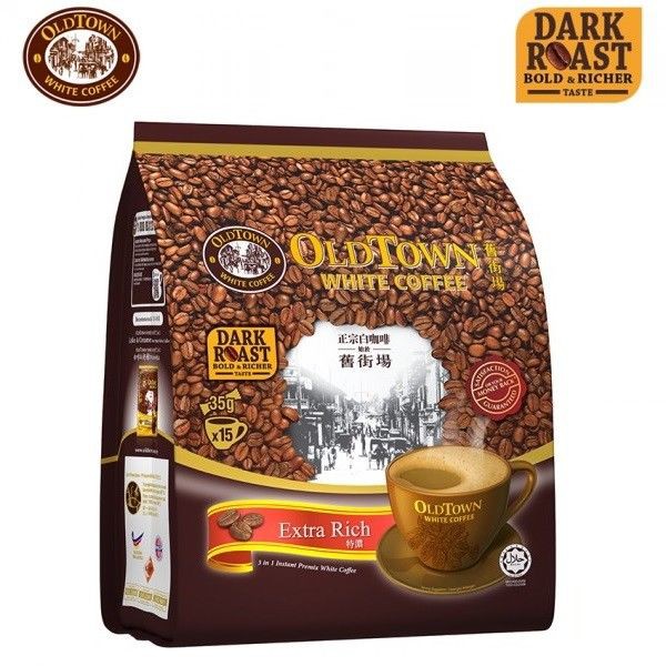 Cà phê trắng Extra Rich OldTown White Coffee Malaysia - Vị đậm đà