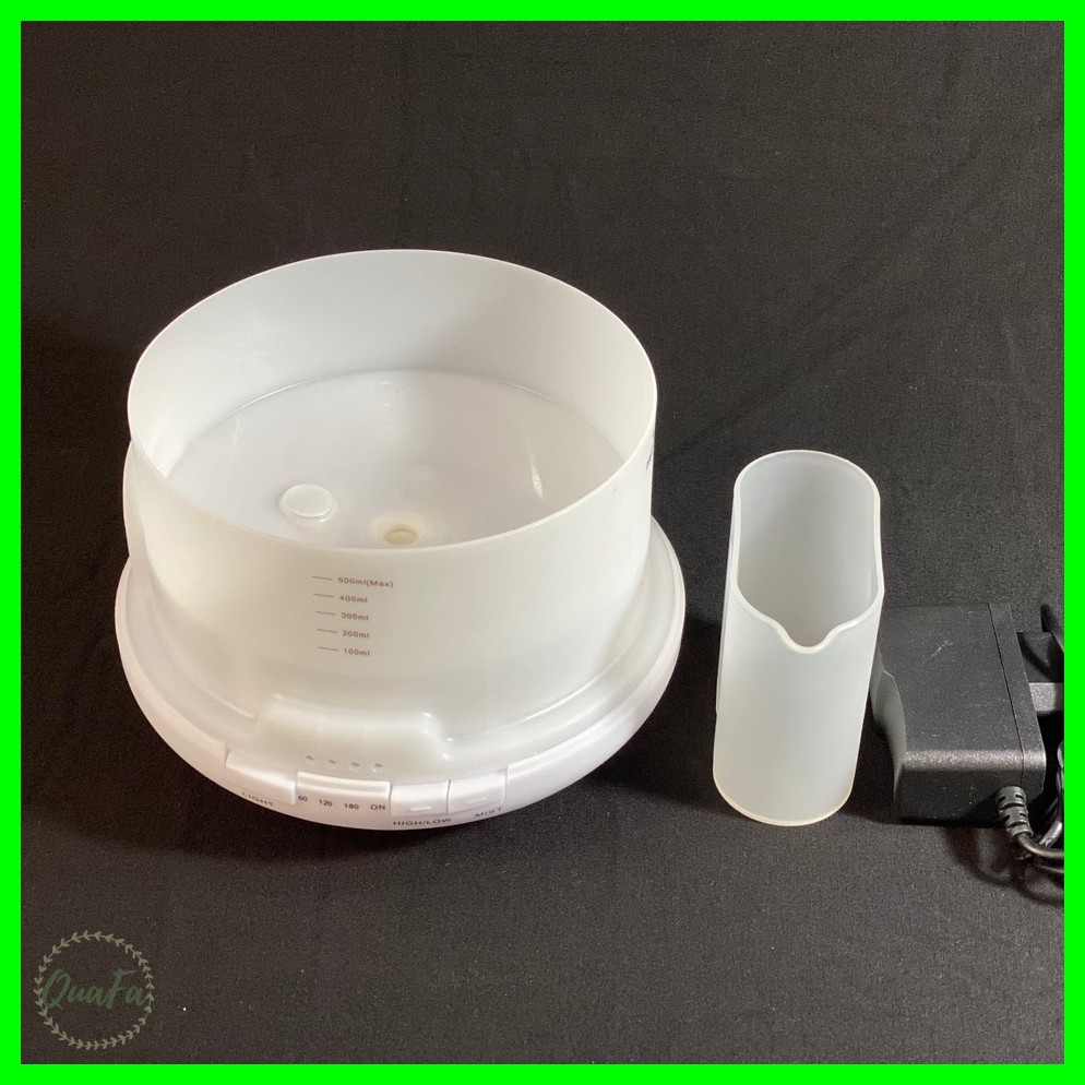 [Siêu Sale] Máy Tạo Độ Ẩm, Khuếch Tán Tinh Dầu Có Đèn LED Đổi Màu (500ml)
