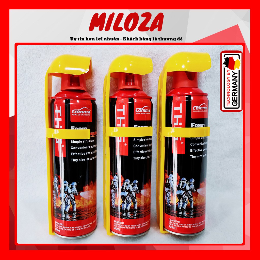 [GIÁ HỦY DIỆT] Bình Cứu Hỏa Mini - Chai Xịt Chữa Cháy Trên Ô Tô - THIS Foam Fire Exstinguisher - MILOZA