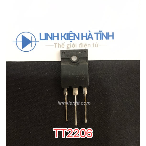 TRANSISTOR TT2206 2206 Npn To-3Pf 10A / 1600V THÁO MÁY