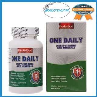 Viên Uống Bổ Sung Vitamin Và Khoáng Chất Pharmekal One Daily MultiVitamin and Minerals (60 Viên)