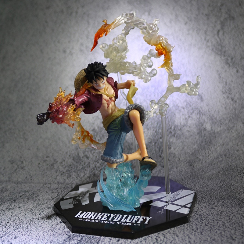 Nhân vật figure monkey d. luffy đồ chơi trẻ em decor mô hình one piece anime lắp ráp decor phòng pc gaming dragon ball