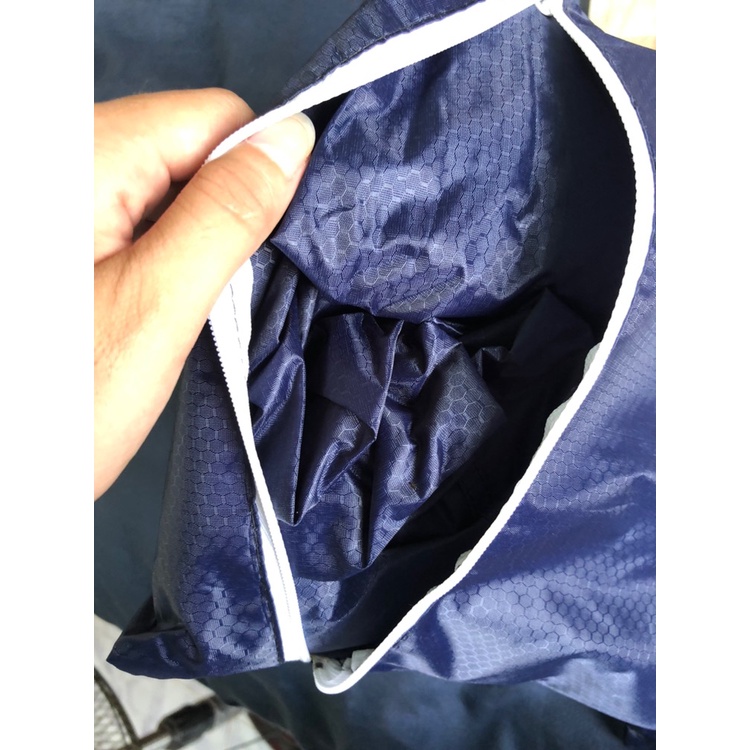 Áo Mưa Bộ Mangto Nam Nữ Cặp Đôi - Dây Kéo Khóa