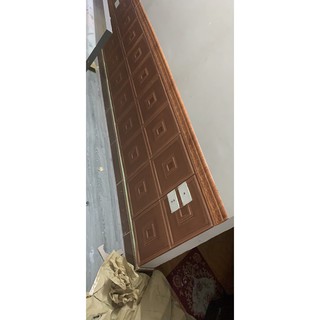 XỐP DÁN TƯỜNG - GIẢ GỖ CAO CẤP LOẠI 1 - KHỔ LỚN 70 x 70 Cm