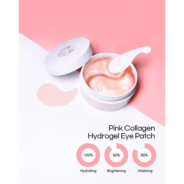 [YUHADA] Set 60 Miếng Mặt Nạ Mắt Collagen Vàng 90g Chất Lượng Cao