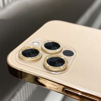 Bộ dán mắt camera iphone nhũ kim tuyến cho 13 pro max/ 12 pro max/ 11 pro max/ 12 13 Mini đẹp lung linh