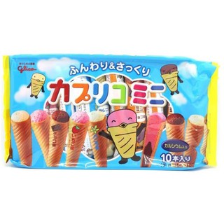 Bánh ốc quế Glico Nhật Bản 10c (date 2023)