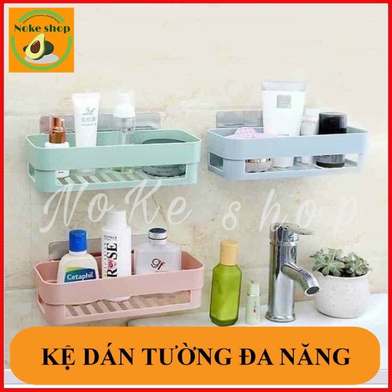 Kệ dán tường nhà tắm,kệ nhà tắm chữ nhật đa năng