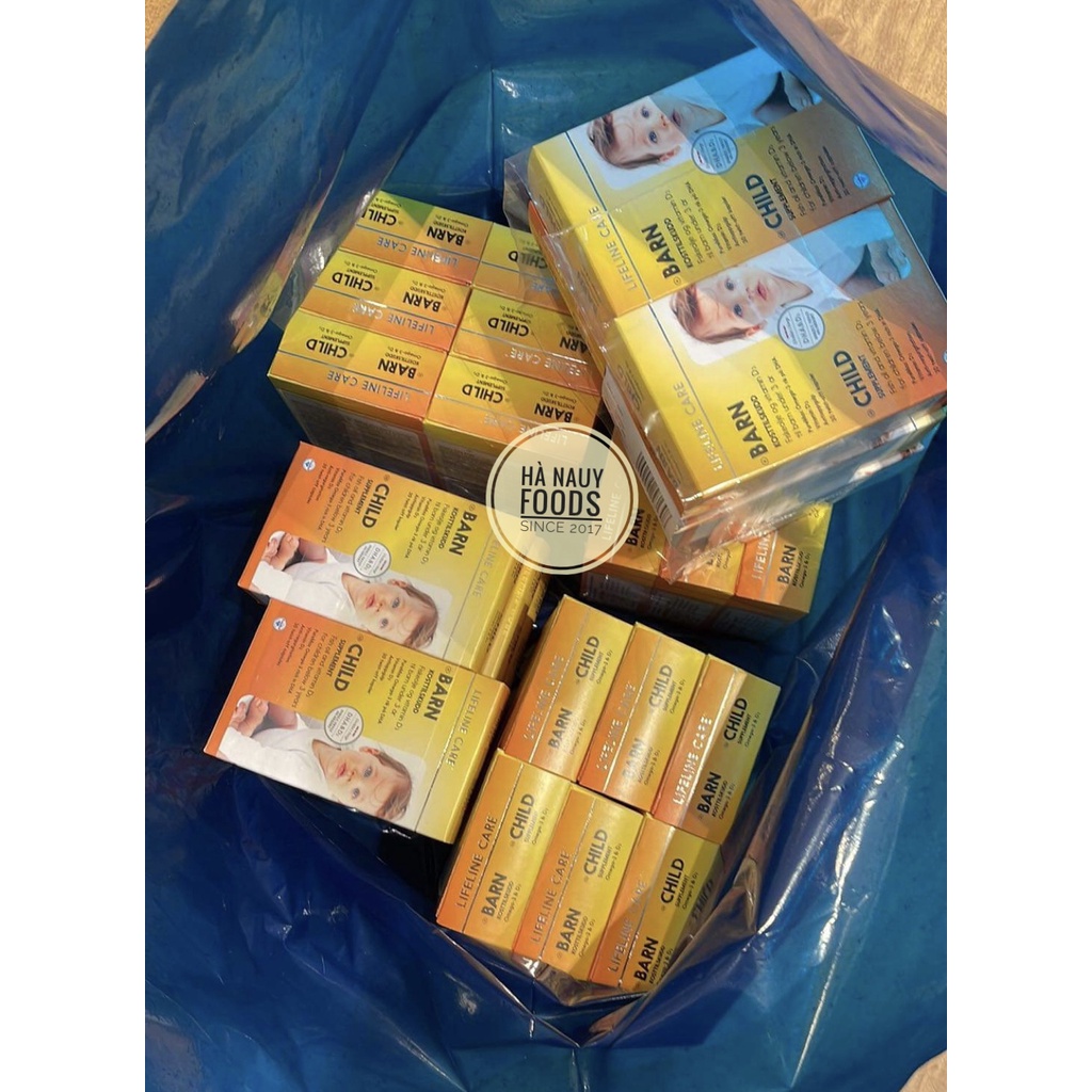 COMBO 2 hộp Dầu cá kim cương LIFELINE CARE BARN Omega 3, Vitamin D3 cho bé nội địa Nauy - hộp 30 viên
