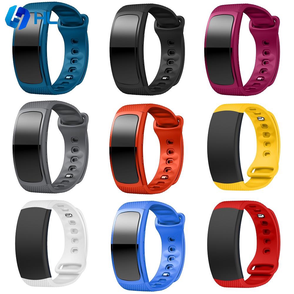 Dây Silicone Thay Thế Cho Đồng Hồ Samsung Gear Fit 2 Sm-R360