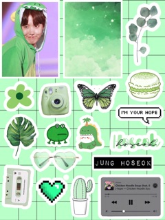 Sticker BTS - Sticker J Hope BTS aesthetic