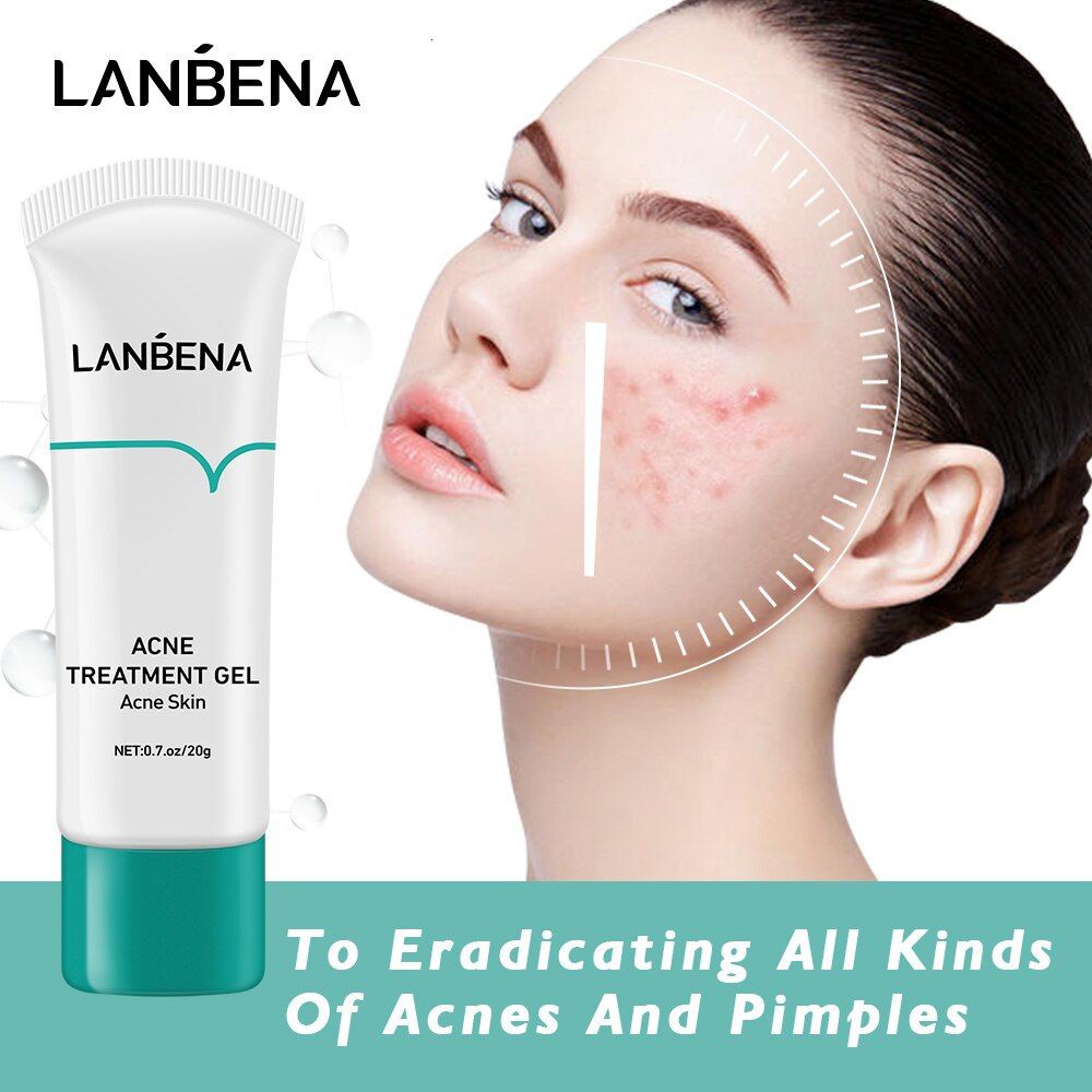Gel hỗ trợ giảm mụn LANBENA làm mờ vết thâm 20g - vibesvietnam