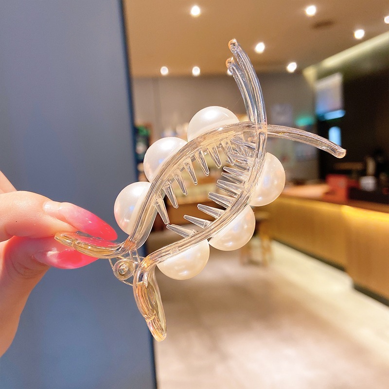 Kẹp Tóc Nữ Đính Ngọc Trai Thanh Lịch Thời Trang Phong Cách Hàn Quốc