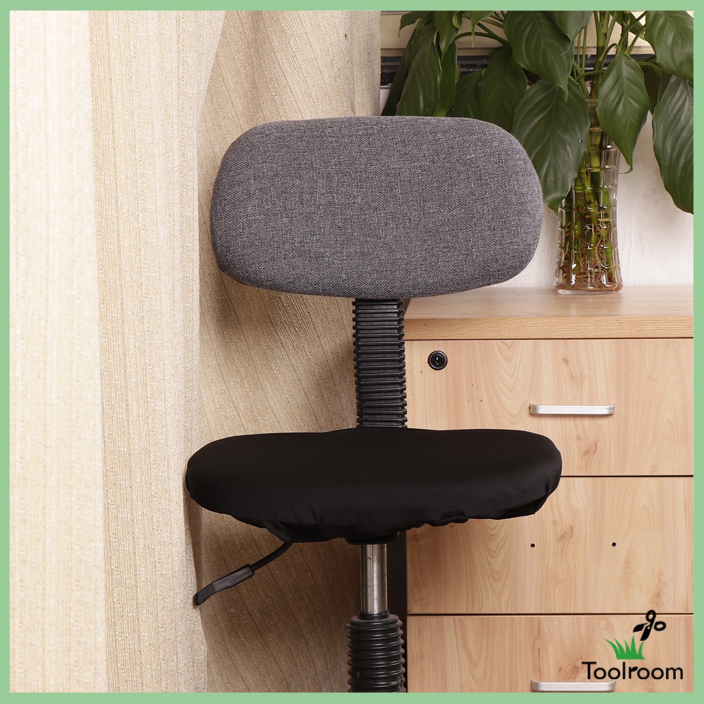 Áo bọc ghế văn phòng màu xám chất lượng