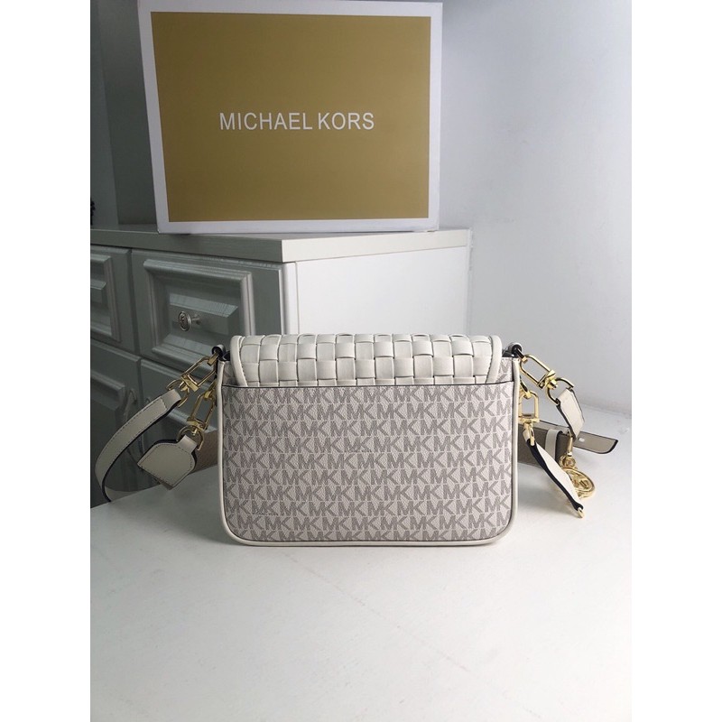 Túi đeo chéo nữ Michael*Kors Bradshaw Medium Logo Veske cao cấp nhập khẩu Hàn Quốc mới nhất 2021