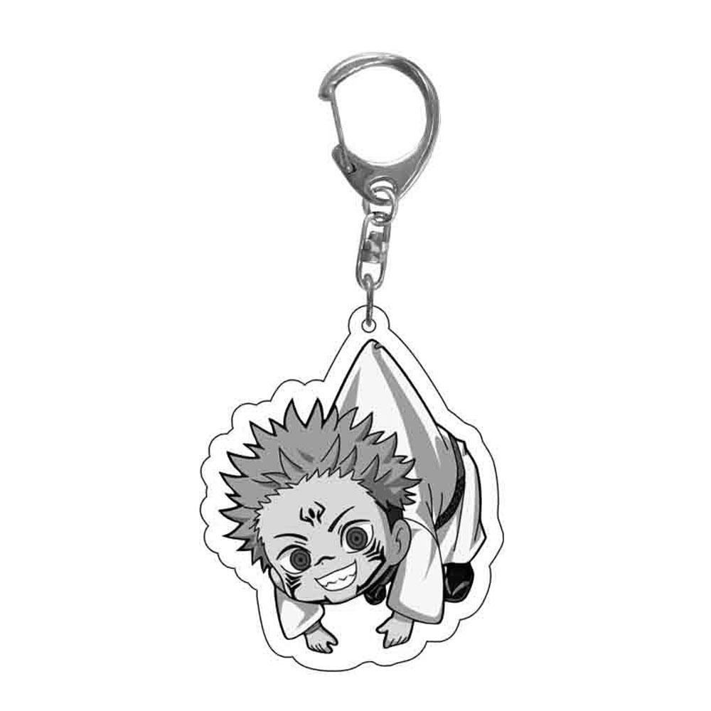 Móc Chìa Khóa Bằng Acrylic Hình Nhân Vật Anime Nhật Bản DARON Jujutsu Kaisen