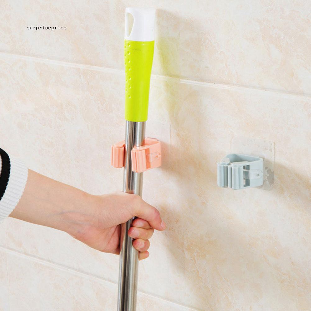 Móc dán tường dùng treo cây lau nhà tiện lợi