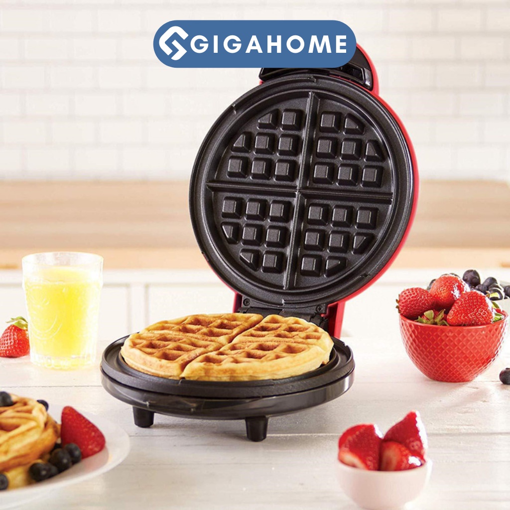 Máy Nướng Bánh Tổ Ong, Crepe GIGAHOME Chống Dính Cao Cấp 8409